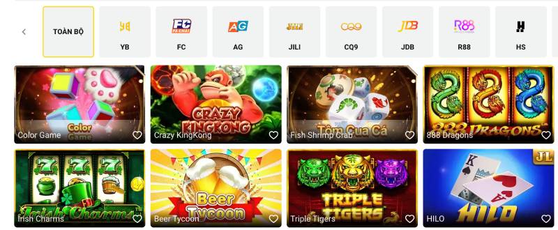 Các Trò Chơi Đặc Sắc Khác